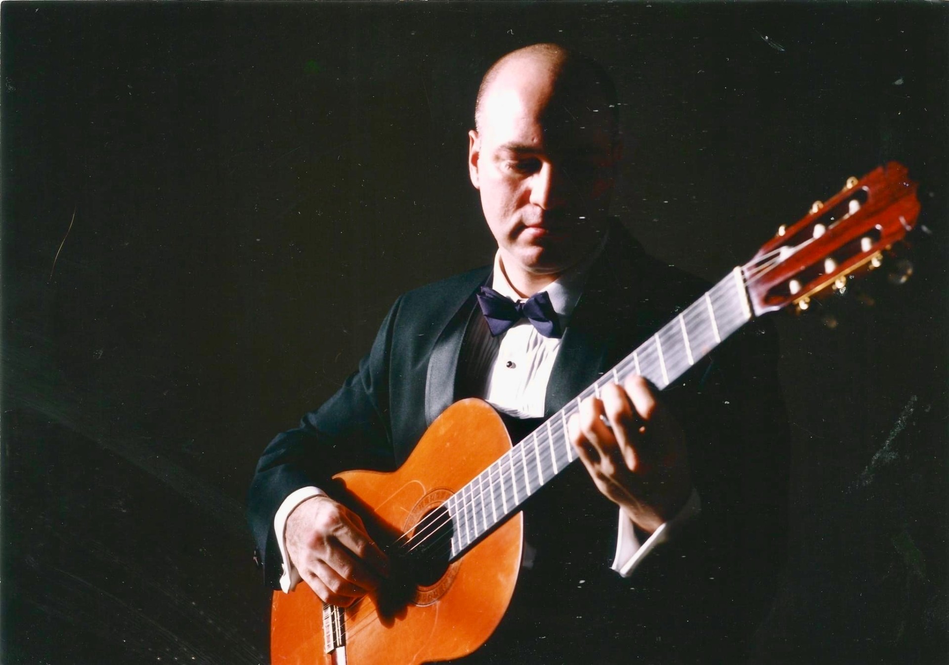 Marc Anthony Tucciarone playing classical guitar